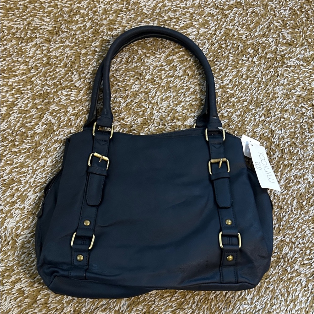 Minicci Dark Blue Shoulder Bag